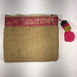 Free w/ $25 Purchase✨ Zippy Pouch with Pom-Pom 💗